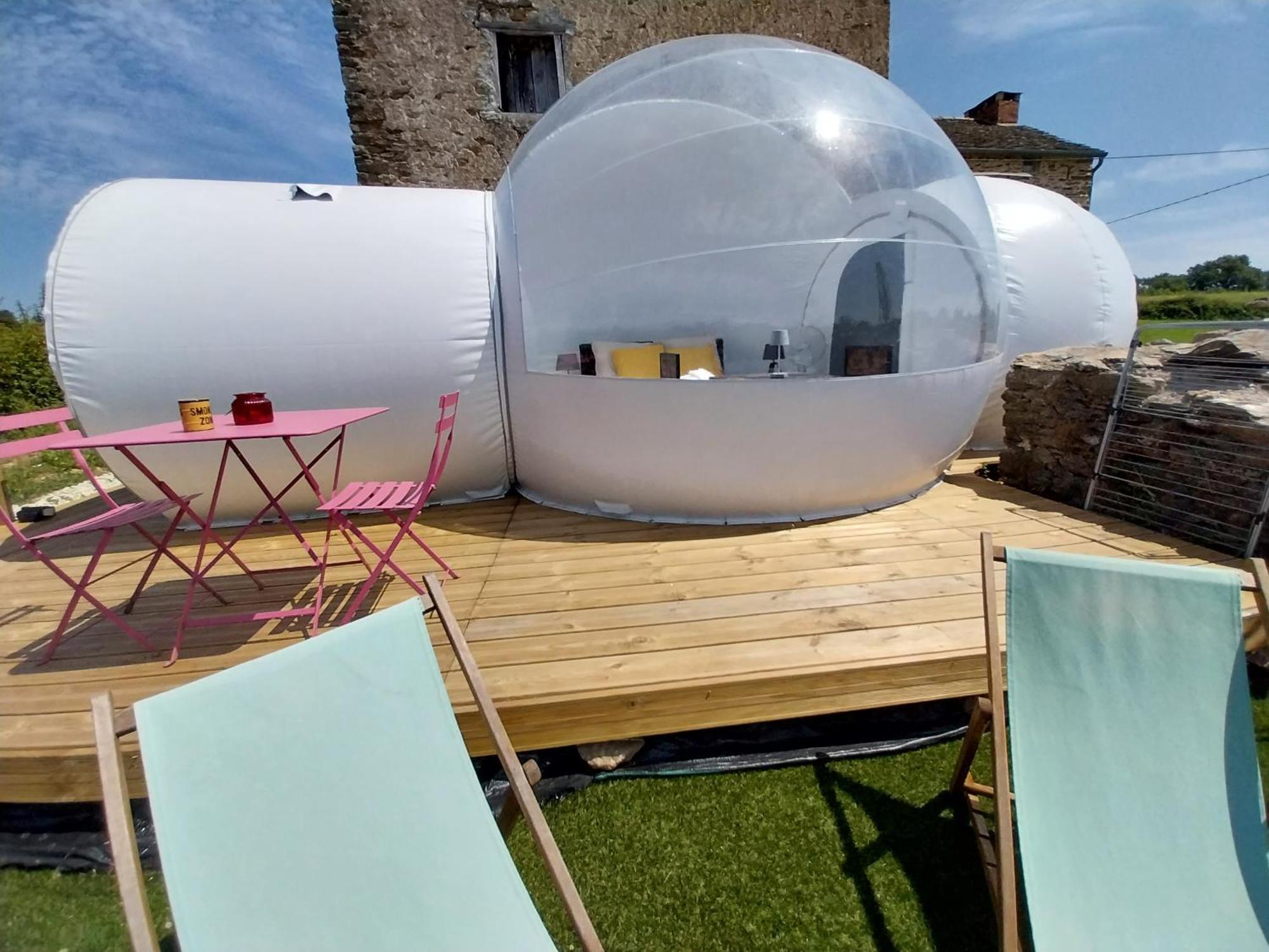 Luxury tent La Bubble La Salvetat-Peyrales